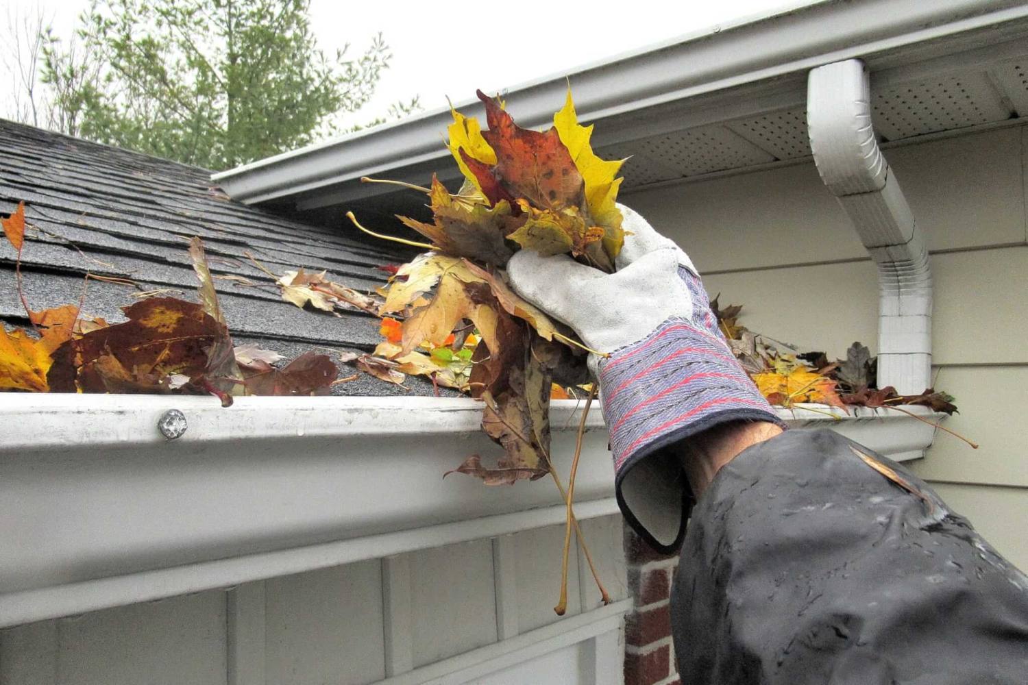Gutter Cleaning By Hand