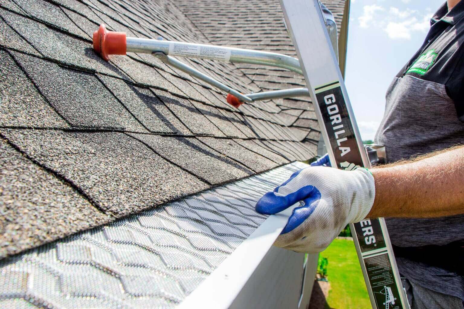 gutter guards in Pearland, Tx